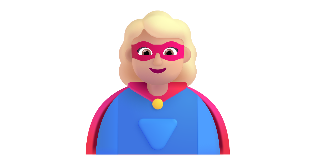 Woman Superhero Medium Light Free Vector Icon Iconbolt