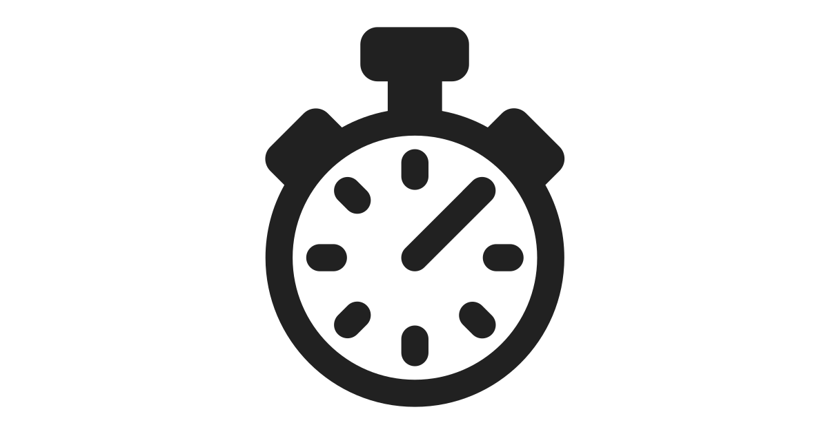 Stopwatch Free Vector Icon Iconbolt