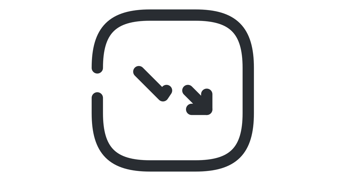 Trend Down Free Vector Icon Iconbolt