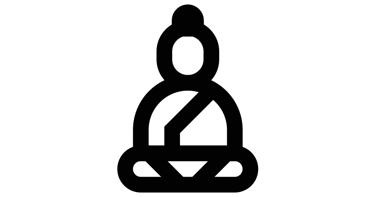 Great buddha free vector icon - Iconbolt