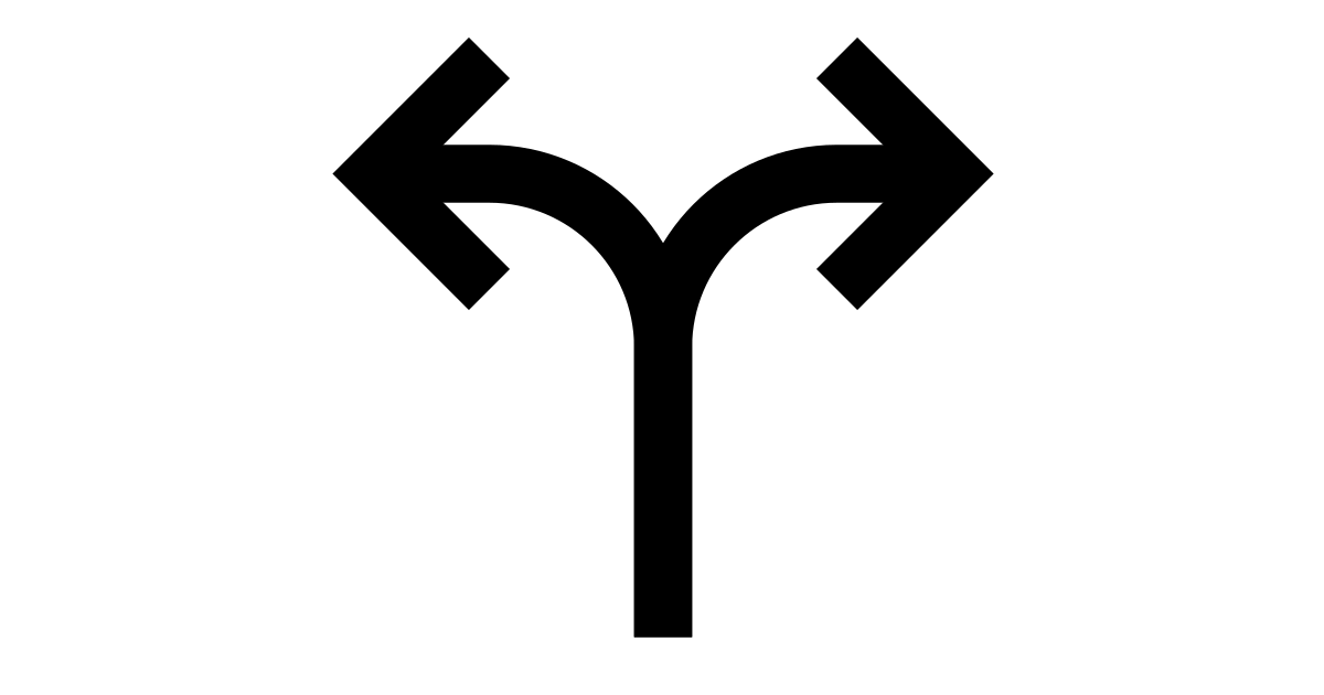 Navigation Move Movement Arrow Direction Pointer Navigate Split Left