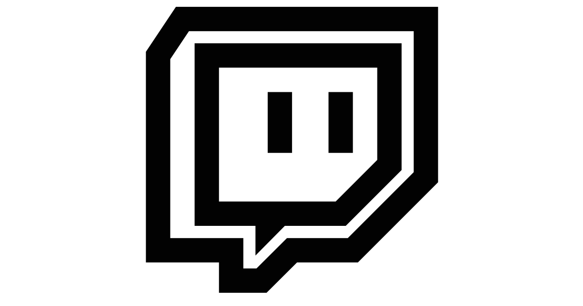 Twitch free vector icon - Iconbolt