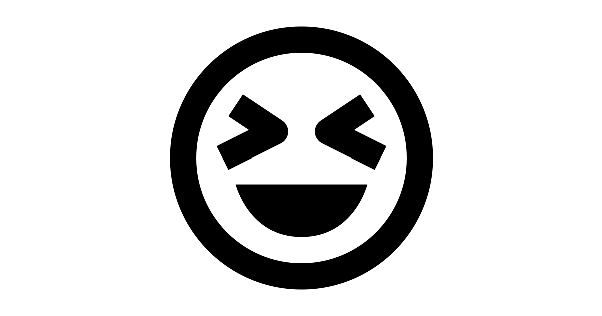 Laugh free vector icon - Iconbolt