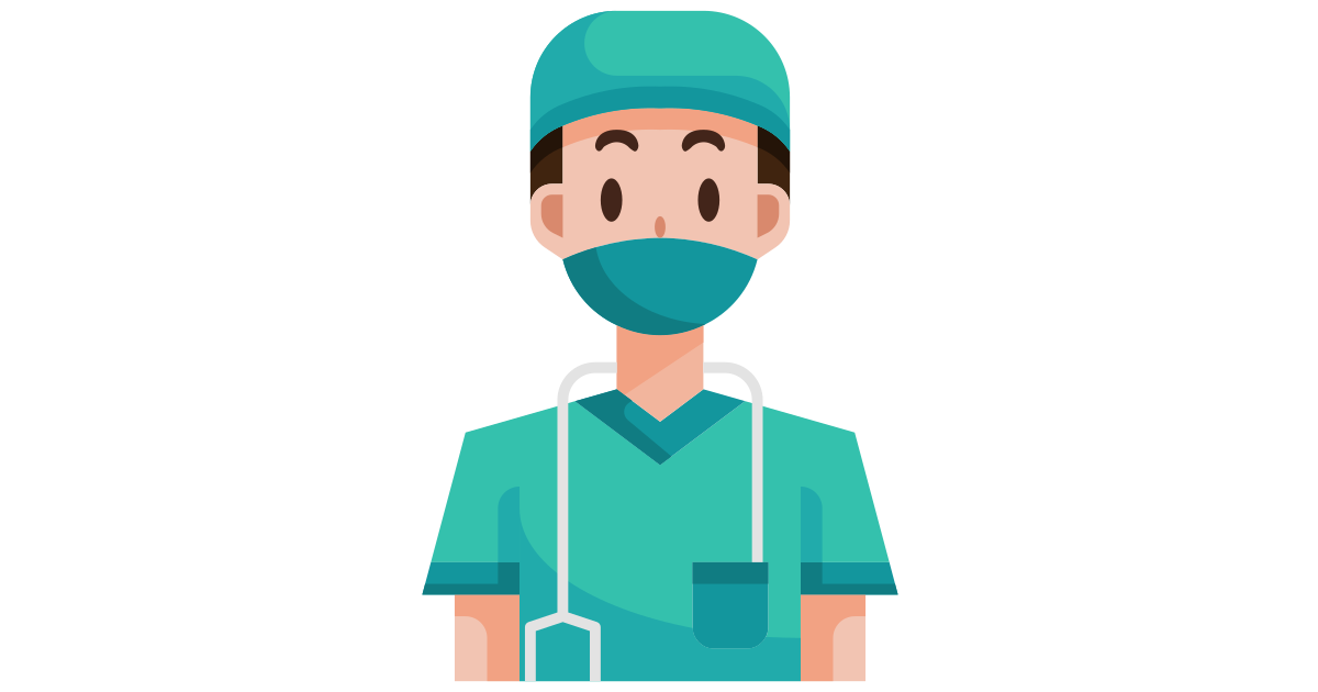 Avatar Doctor Health Hospital Man Medical Free Vector Icon Iconbolt