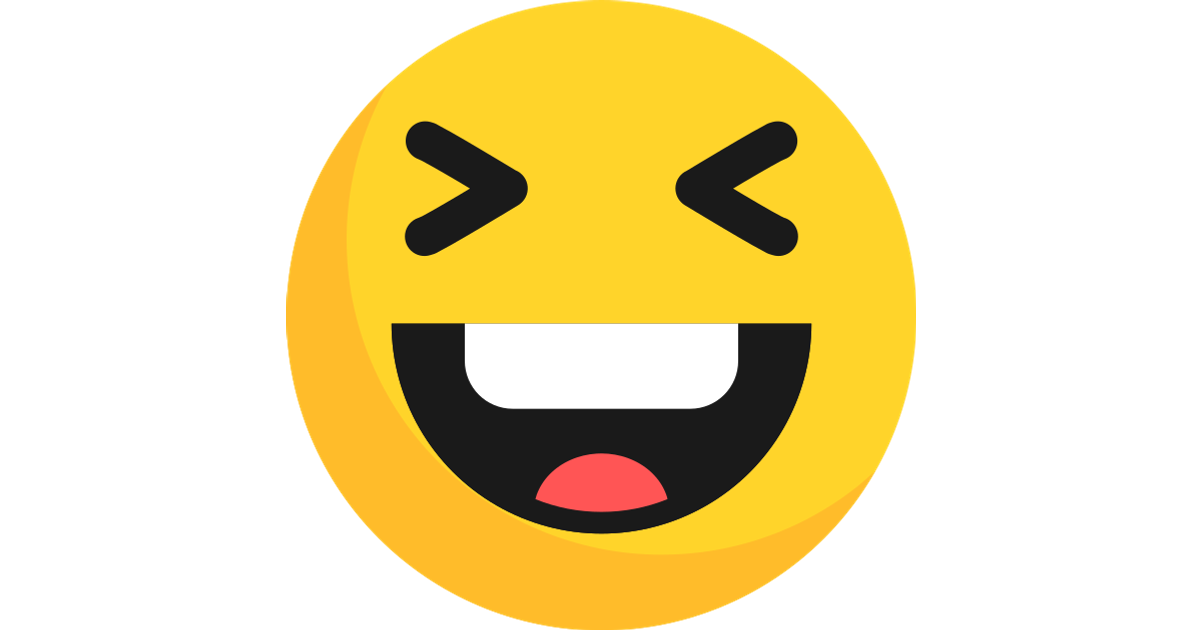 laughing facebook emoticon