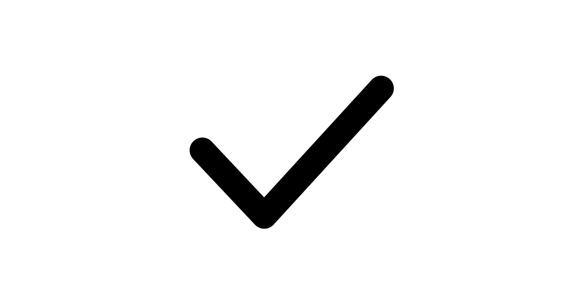 Checkmark free vector icon - Iconbolt