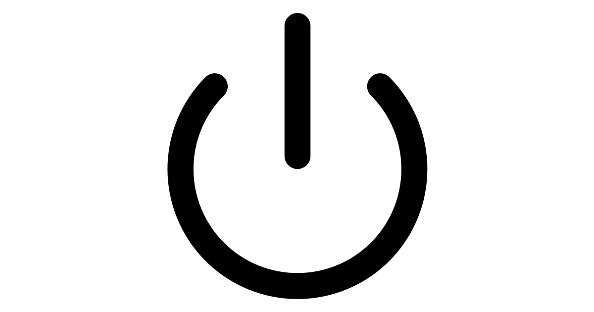 Power Button - Power Button Symbol - CleanPNG / KissPNG