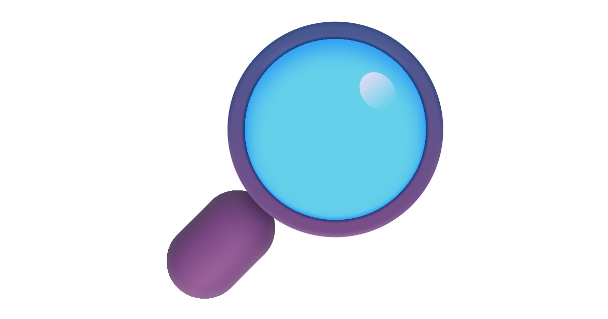 Magnifying Glass Tilted Right Free Vector Icon Iconbolt