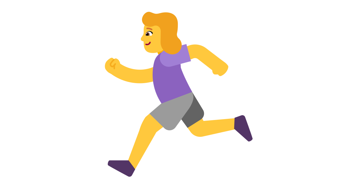 Woman running default free vector icon - Iconbolt