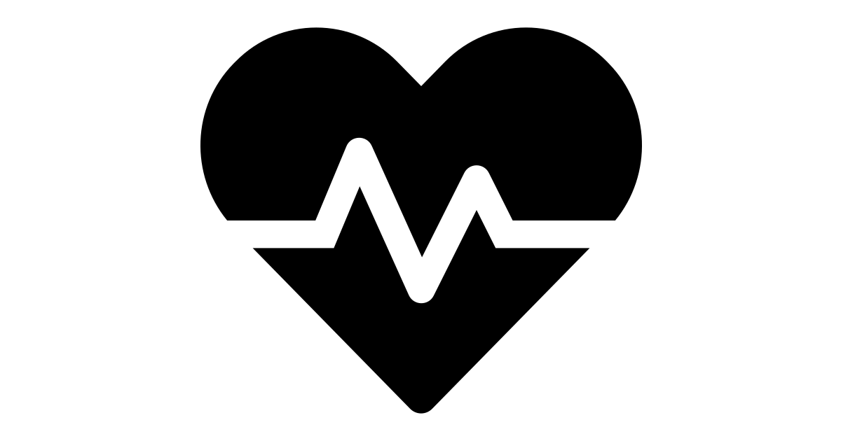 Heartbeat free vector icon - Iconbolt