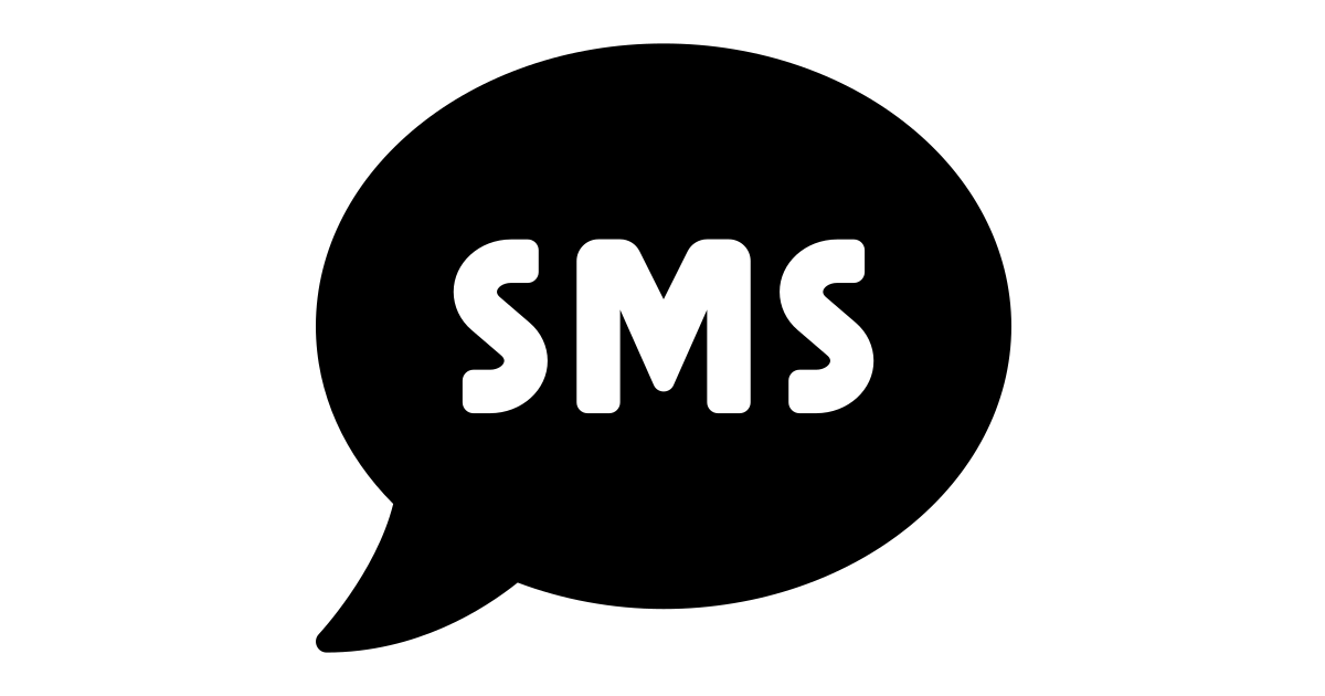 Sms free vector icon - Iconbolt