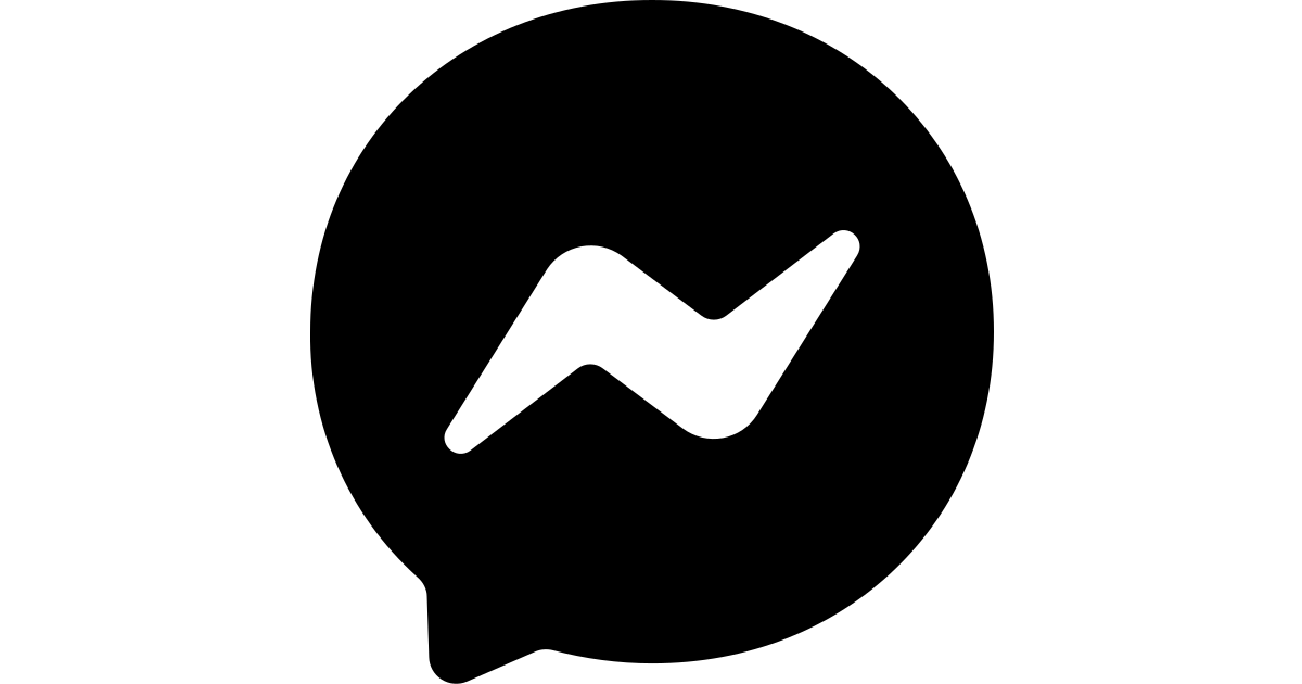 Messenger free vector icon - Iconbolt