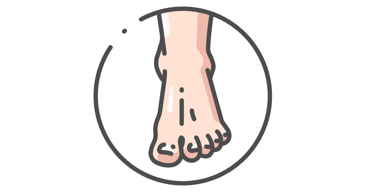 Foot male free vector icon - Iconbolt