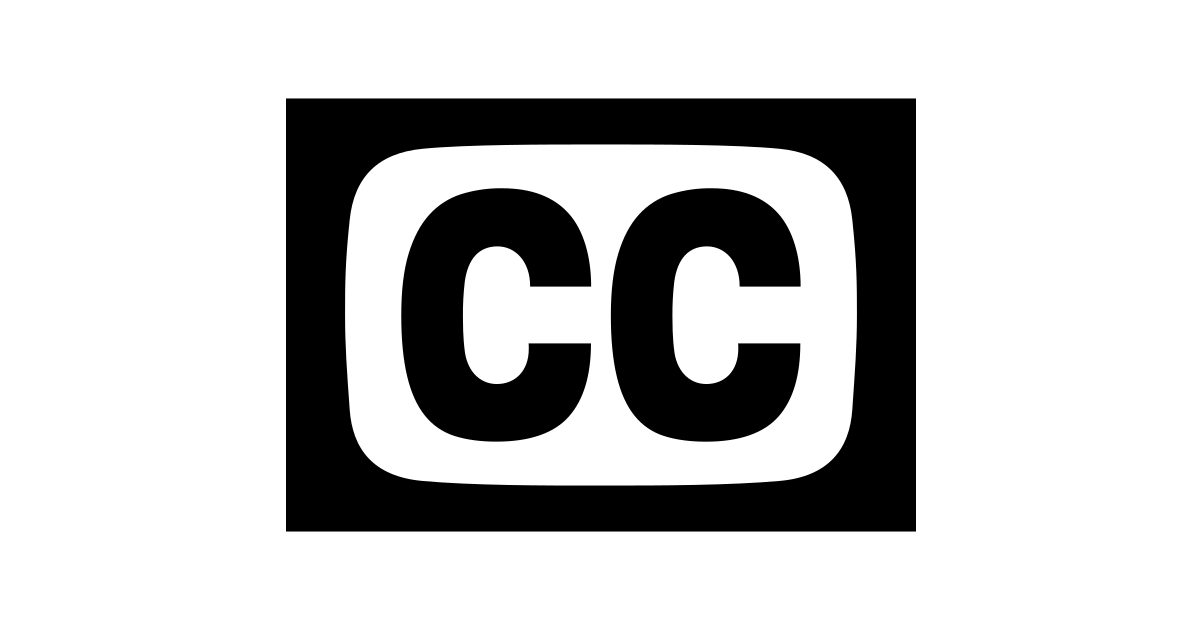 Logo closed captioning free vector icon - Iconbolt