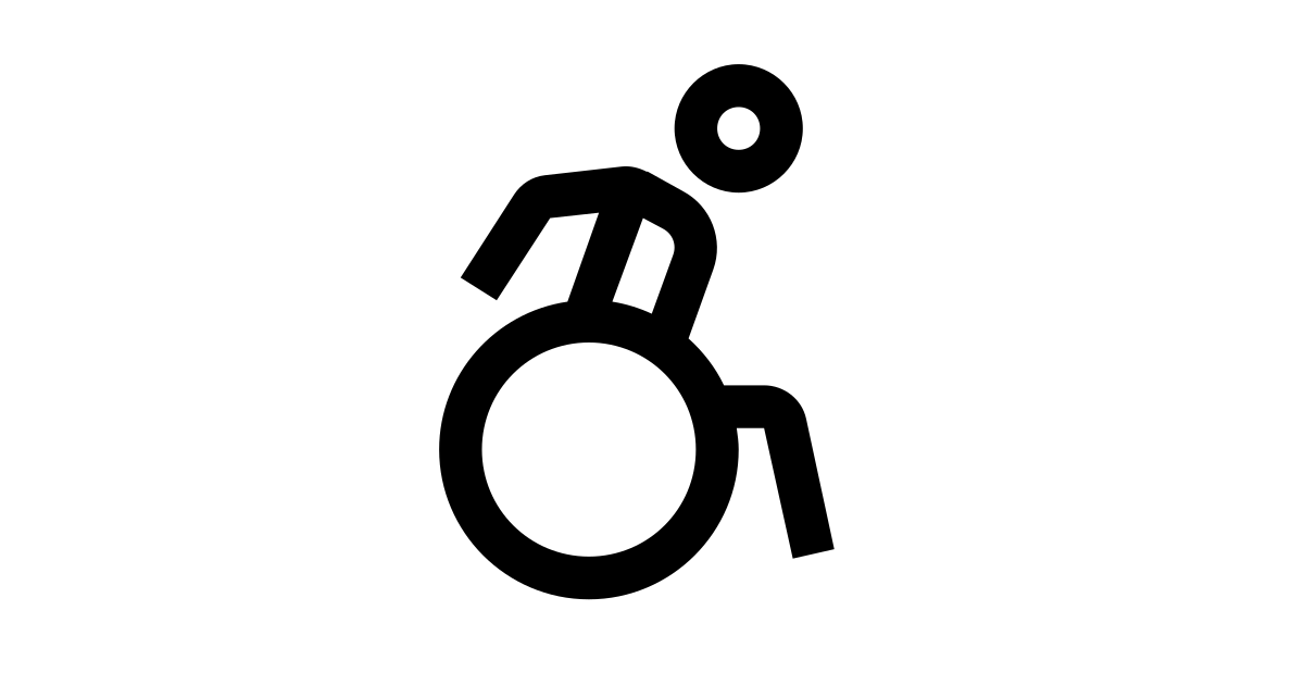 Wheelchair free vector icon - Iconbolt