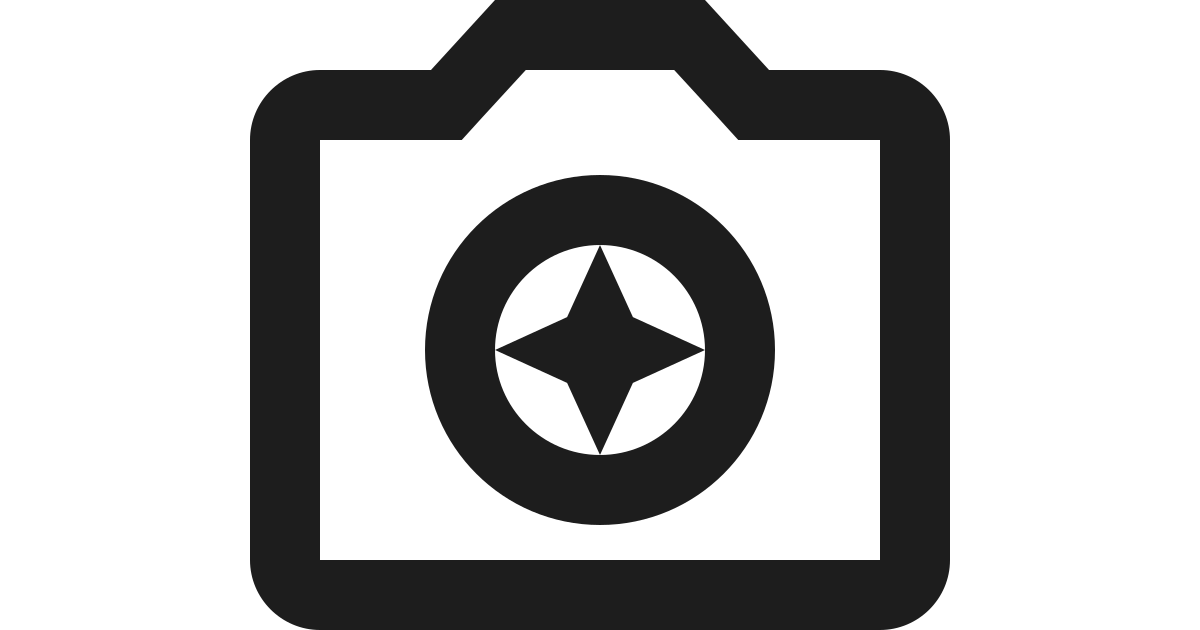 Camera enhance free vector icon - Iconbolt