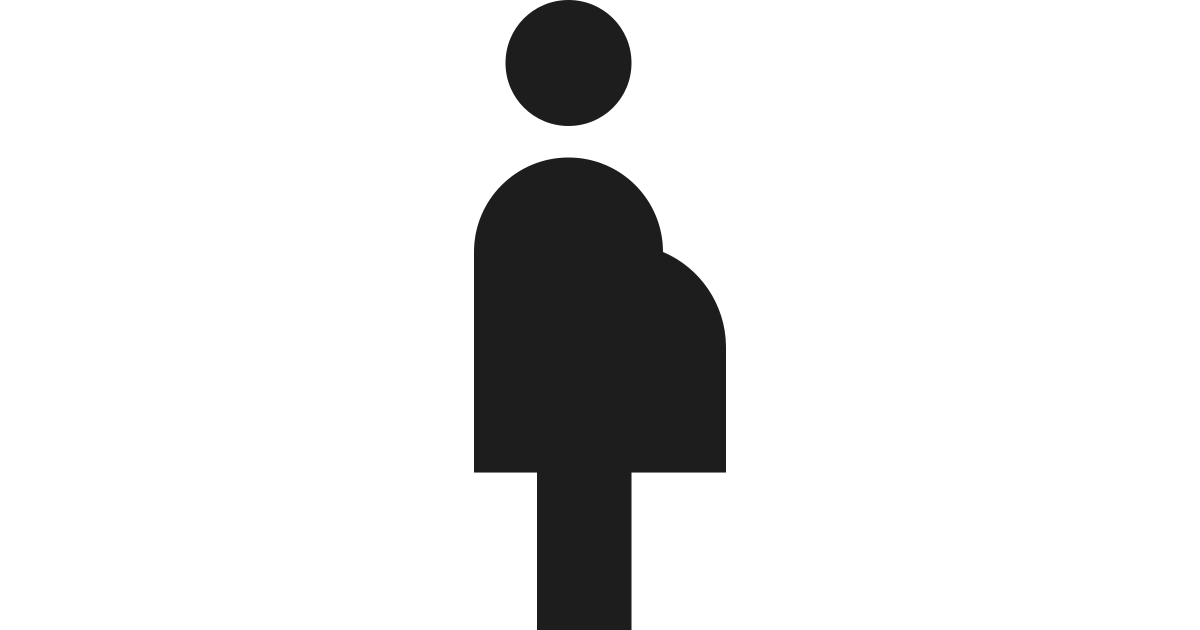 Pregnant woman free vector icon - Iconbolt