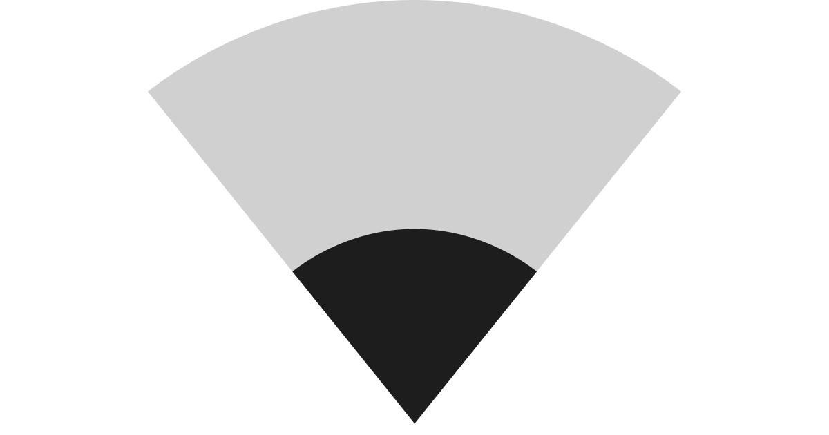 Signal wifi 1 bar free vector icon - Iconbolt