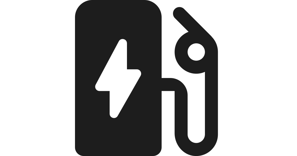 Ev Station Free Vector Icon Iconbolt