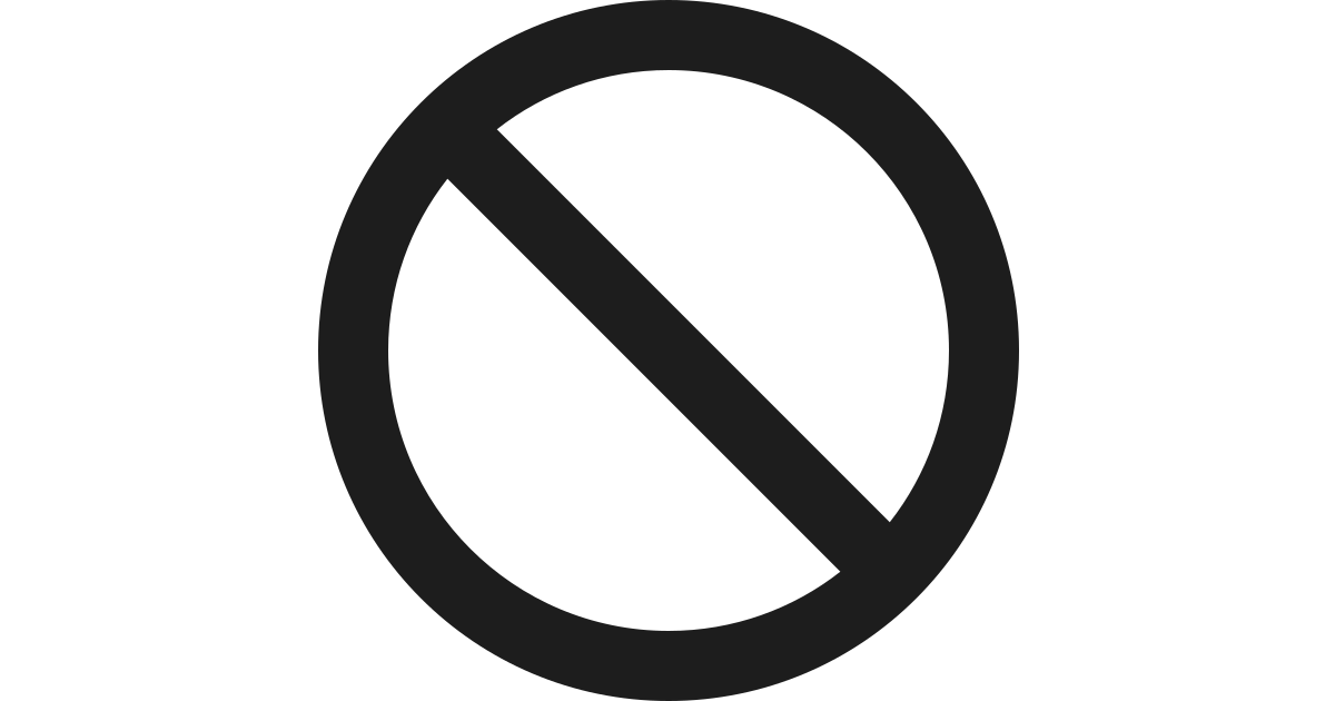 Not interested free vector icon - Iconbolt