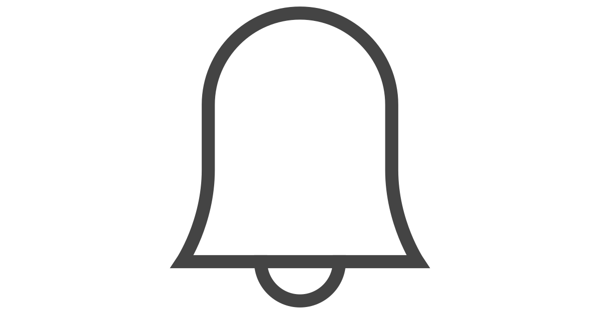 Bell free vector icon - Iconbolt