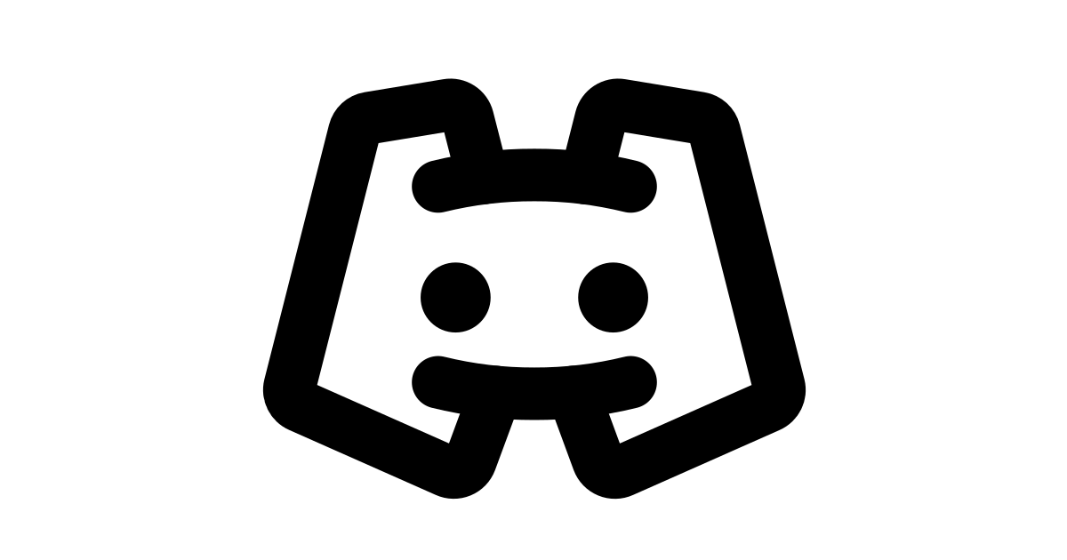 Discord logo free vector icon - Iconbolt