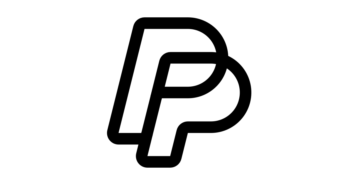 Paypal logo free vector icon - Iconbolt