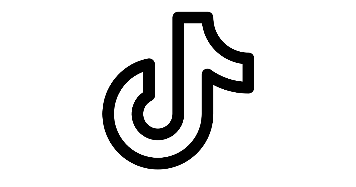 Tiktok logo free vector icon - Iconbolt