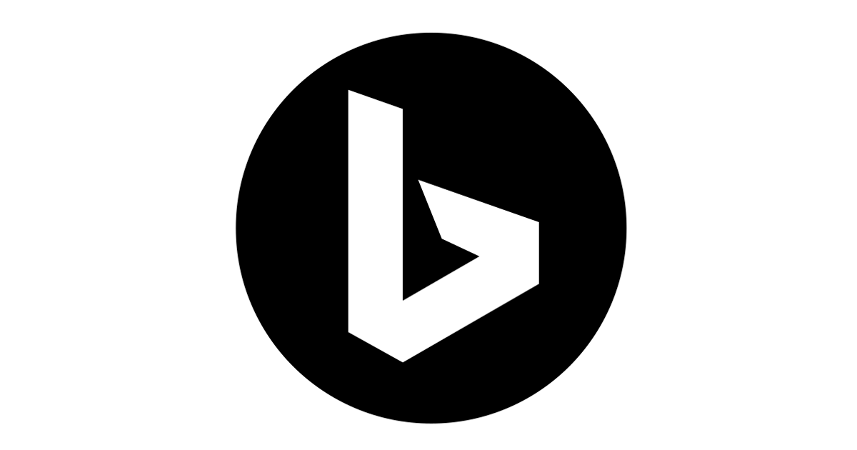 Bing free vector icon - Iconbolt