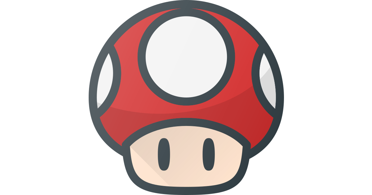 Video Game Play Toad Mushroom Mario Free Vector Icon Iconbolt 4979